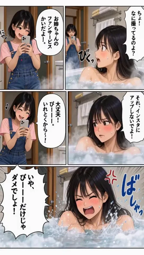 つむぎのモーションコミック風映像